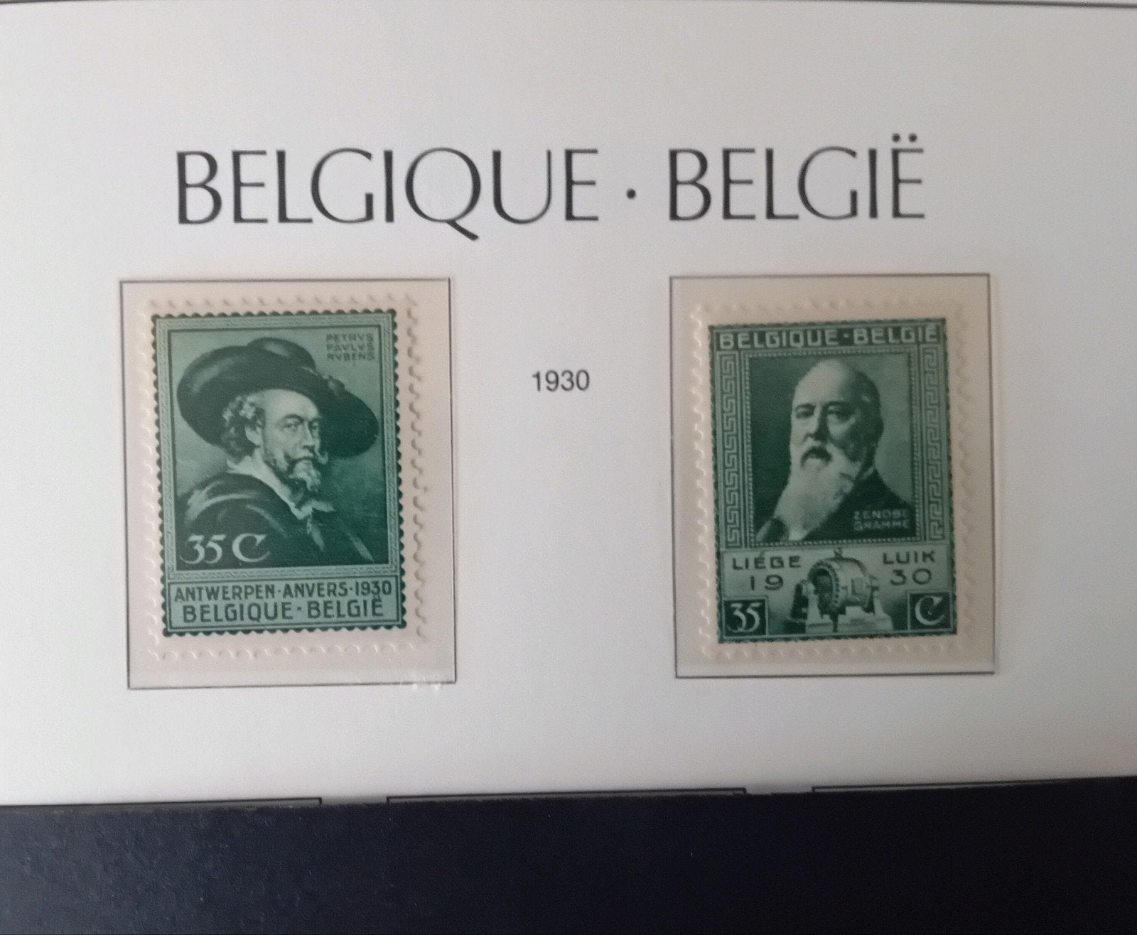 België postzegels nr 299/300** lot 31P, Verzenden, Postfris