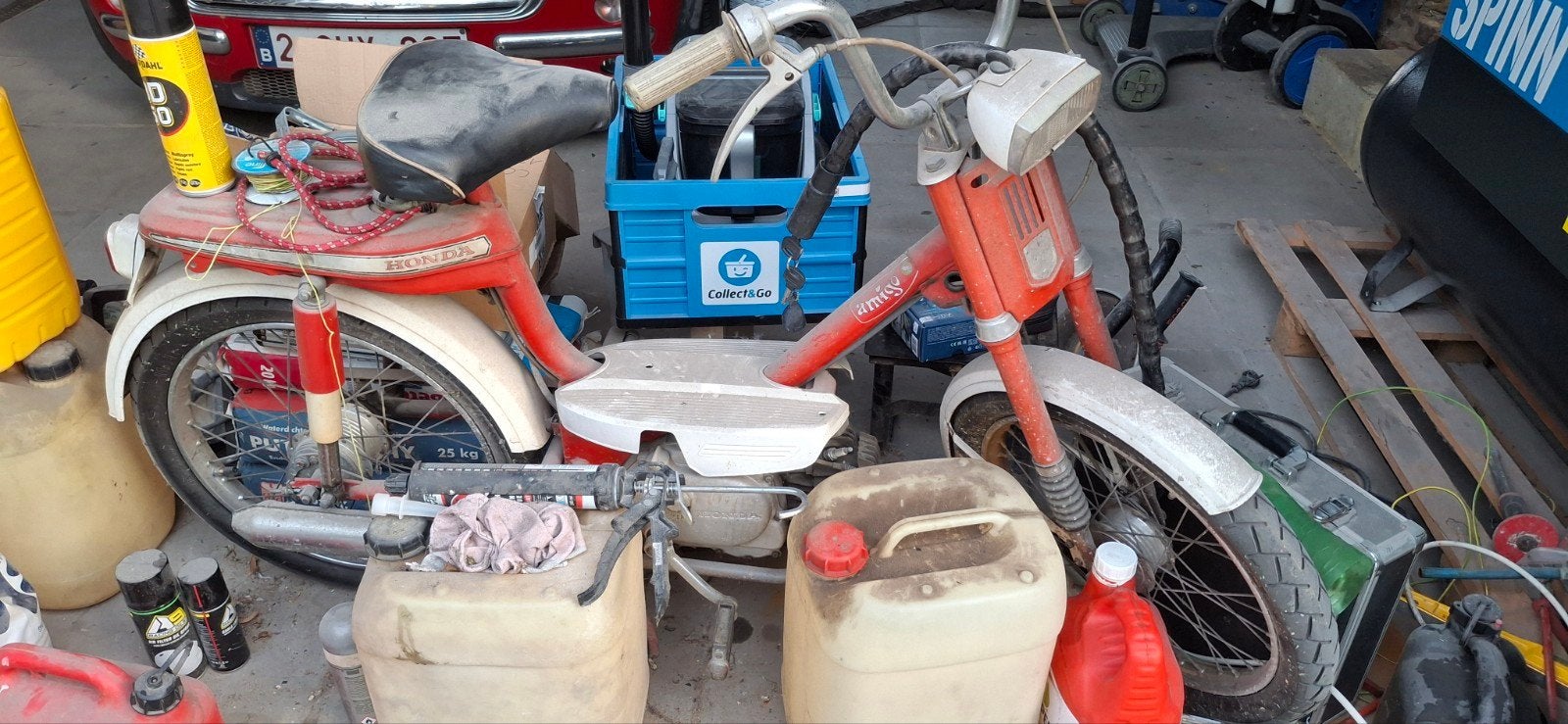 Honda amigo, Vélos & Vélomoteurs, Cyclomoteurs | Honda