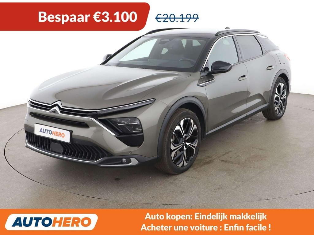 Citroën C5 X 1.6 Plug-in Hybrid Shine Pack (bj 2022), Auto's, Citroën, Te koop, C5 X, 360° camera, ABS, Adaptive Cruise Control