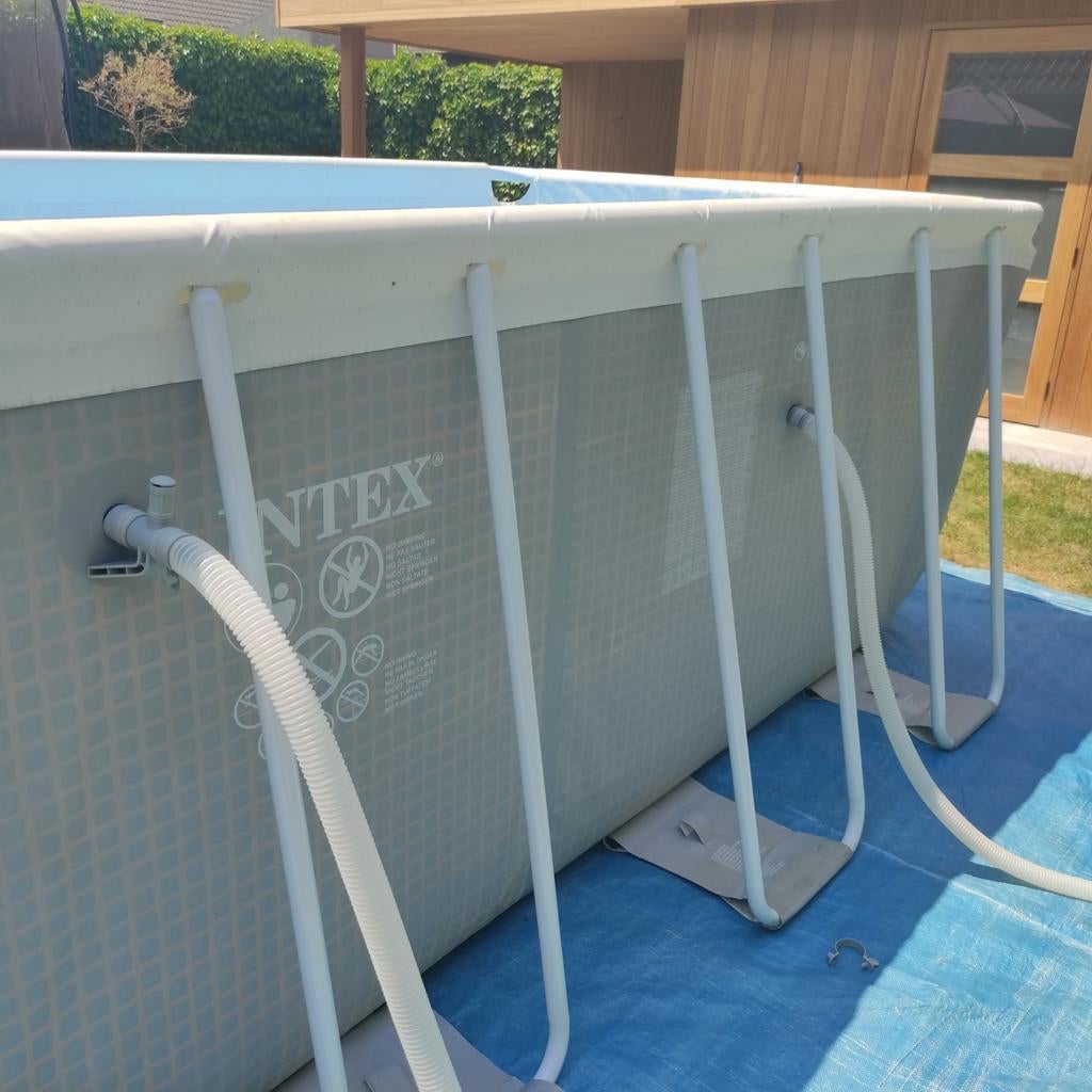 Intex zwembad, Ophalen, 200 tot 300 cm, 80 tot 120 cm, Zo goed als nieuw