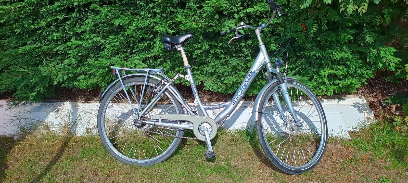 Dames fiets Alu City Star, Vélos & Vélomoteurs, Accès (extra) bas, Autres marques, Frein sur jante, Enlèvement
