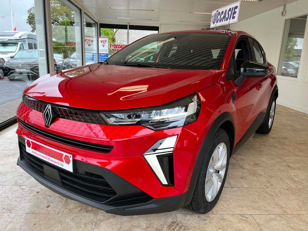 Renault Captur ,amper 2200 KM  , 06/2026, fabrieksgarantie!, Auto's, Renault, Voorwielaandrijving, Dealer onderhouden, Stof, USB