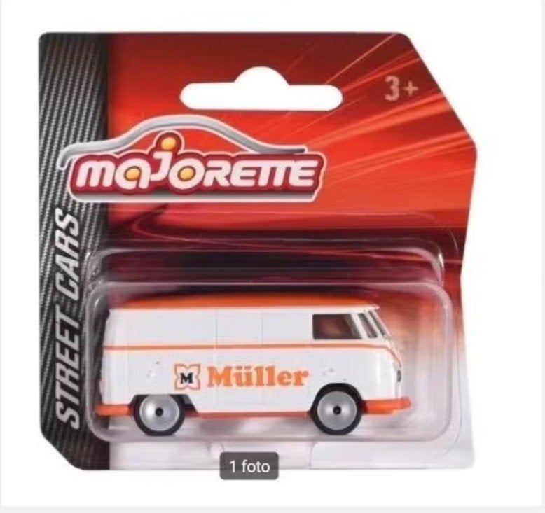 Volkswagen VW T1 Müller Majorette NIEUW, Enlèvement ou Envoi, Neuf, Voiture