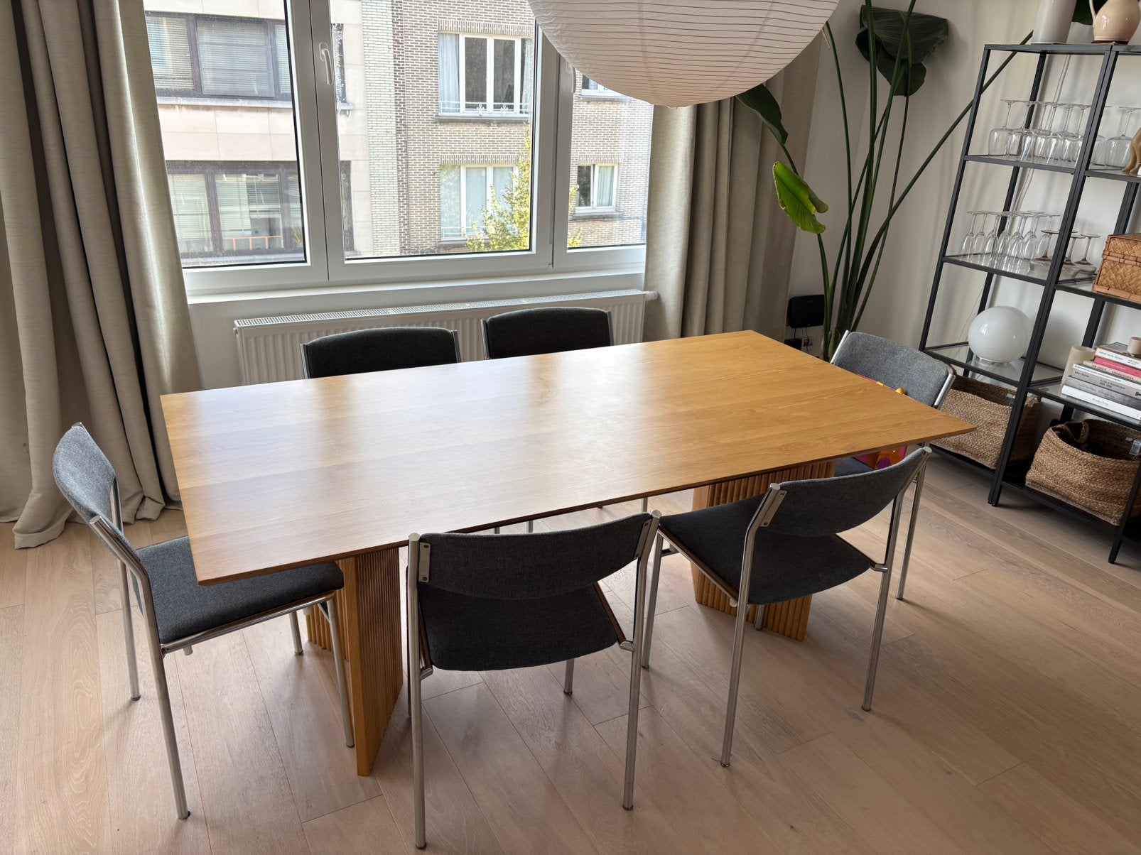 Tafel JUNTOO, Ophalen, Gebruikt, Bruin