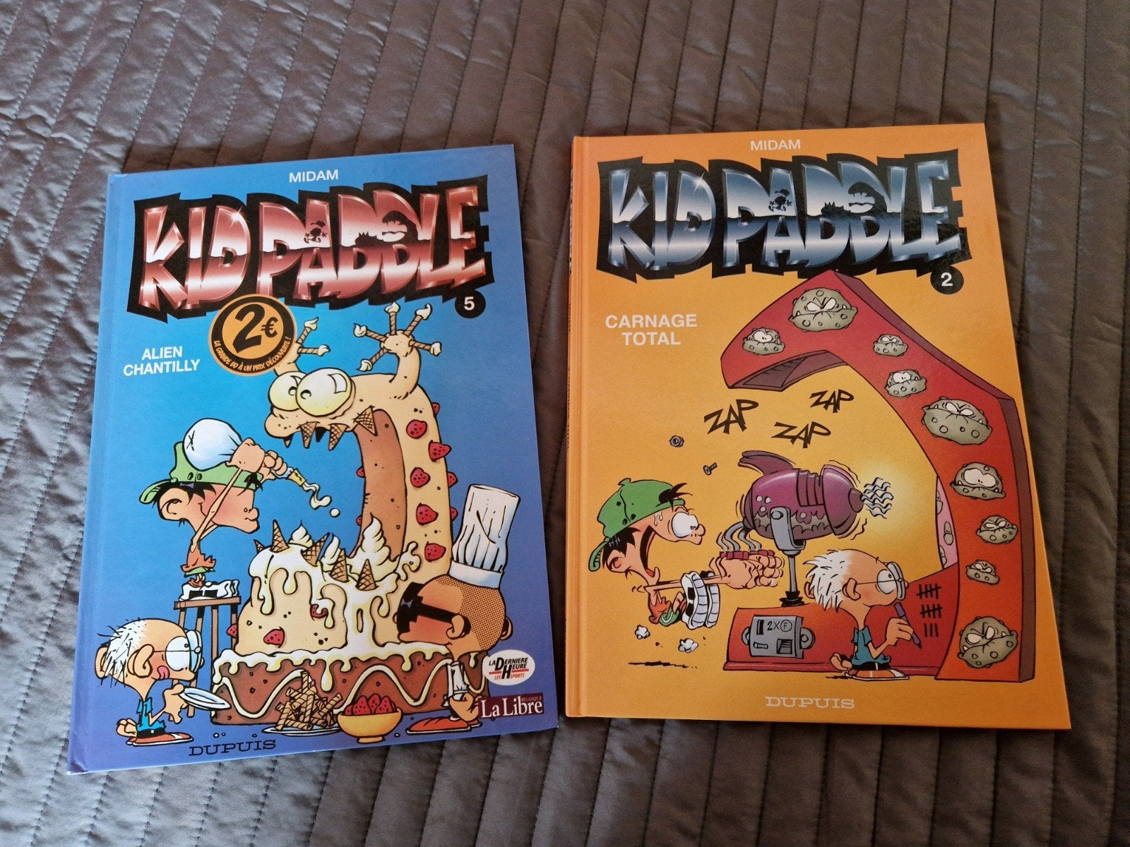 2 BD Kidpaddle, Livres, BD, Enlèvement ou Envoi