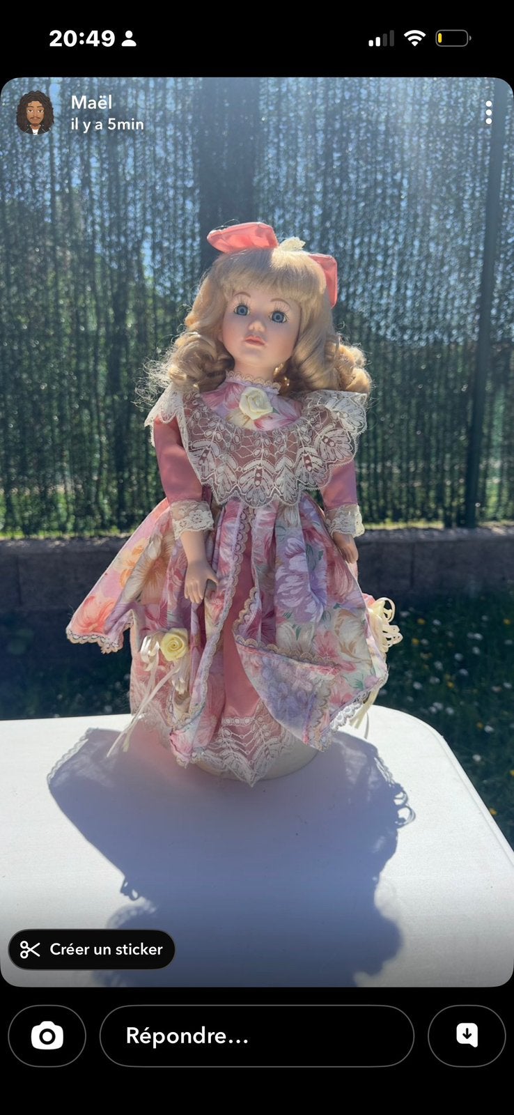 Lot de poupées en porcelaine, Collections, Enlèvement ou Envoi, Comme neuf
