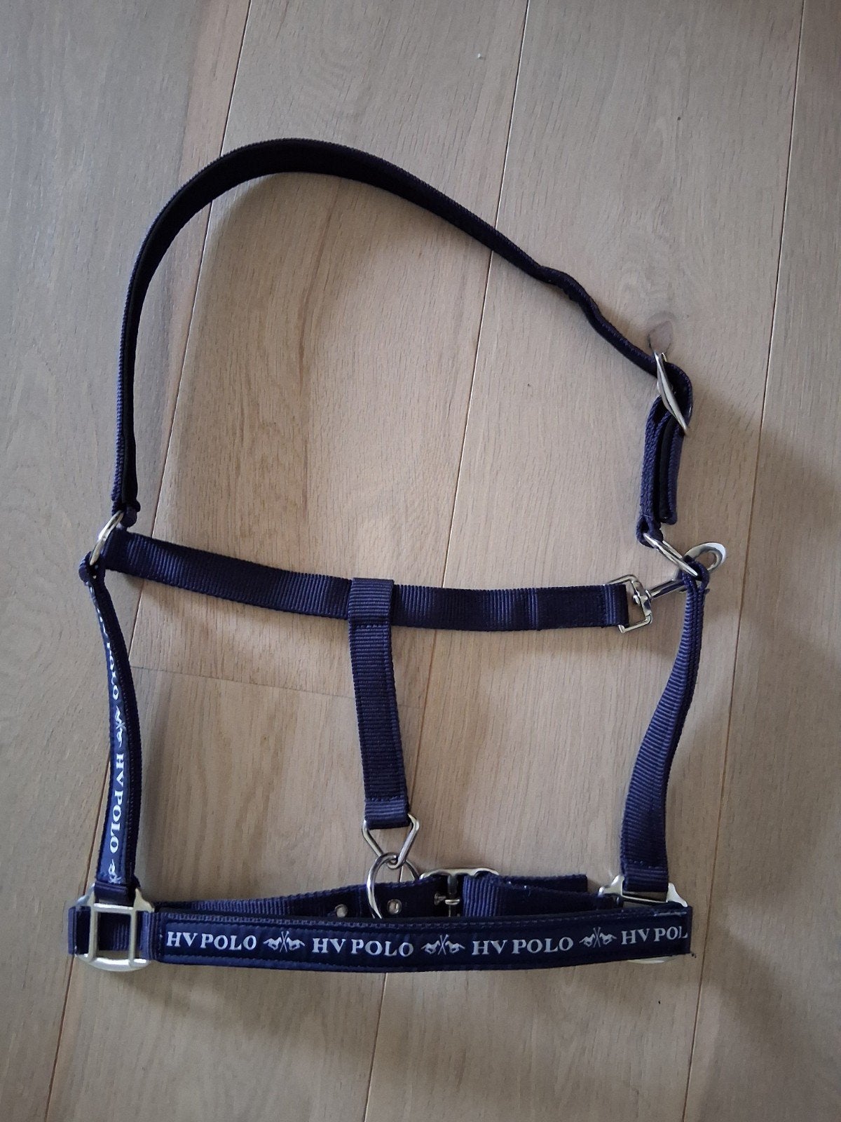 Halster Hv Polo Extra full, Dieren en Toebehoren, Ophalen of Verzenden, Zo goed als nieuw, Blauw, Halster
