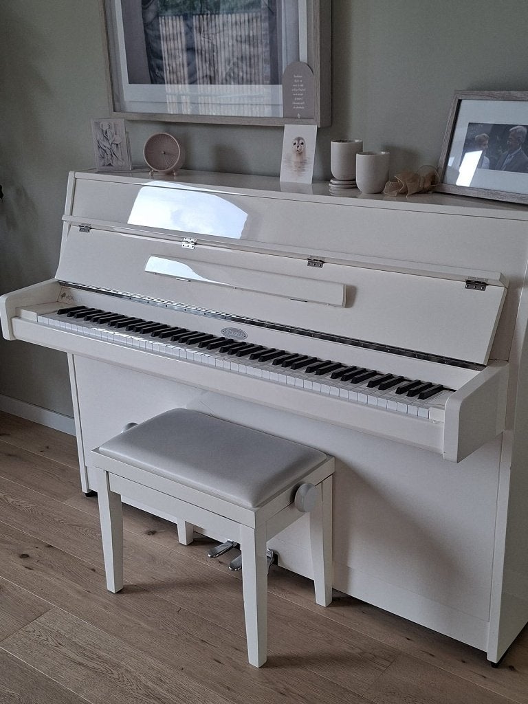 Piano blanc brillant à vendre Kemble J33333220, Musique & Instruments, Pianos, Comme neuf, Piano, Blanc, Brillant, Enlèvement