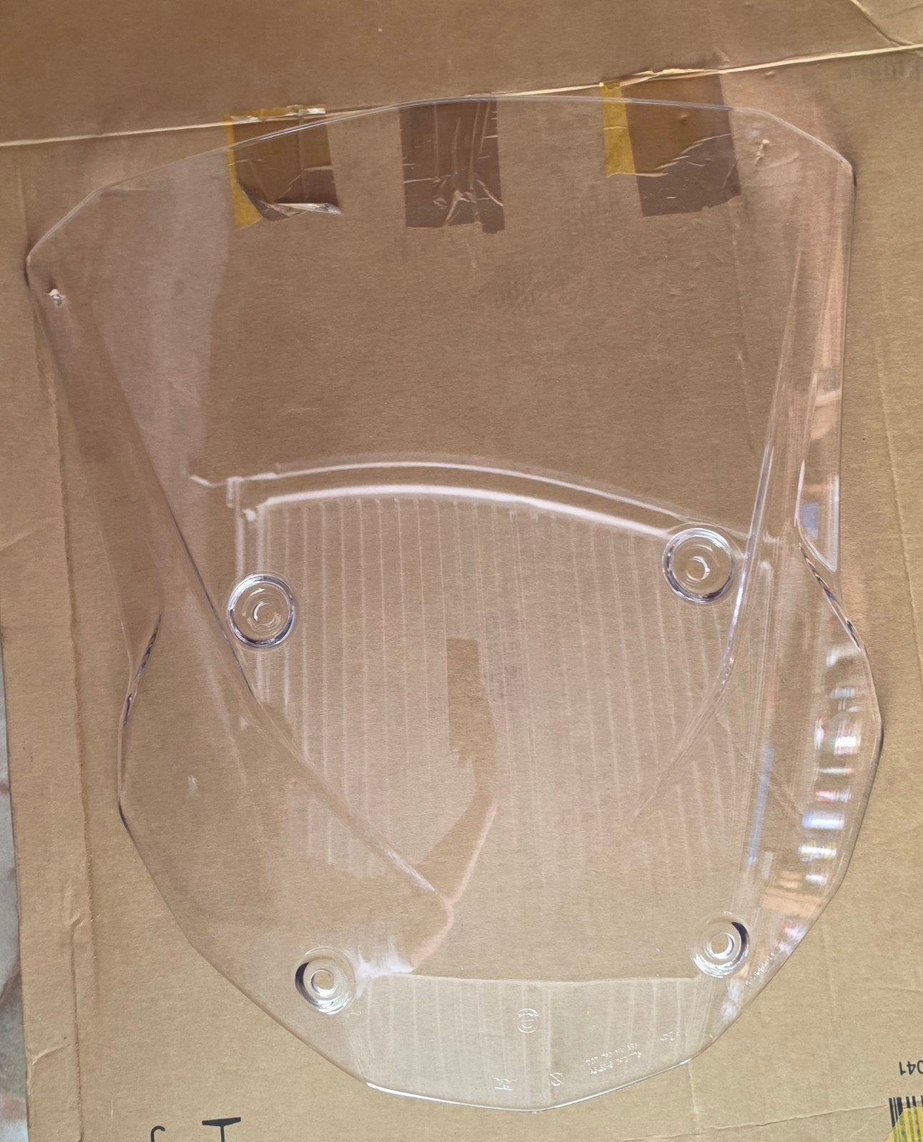 BMW Comfort Windscherm S1000XR, Ophalen