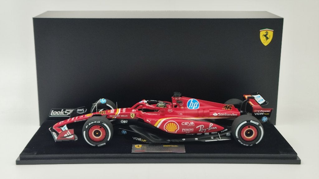 Looksmart Ferrari SF-24 F1 Leclerc Monza Winner 2024 1/18, Ophalen of Verzenden, Nieuw, Formule 1