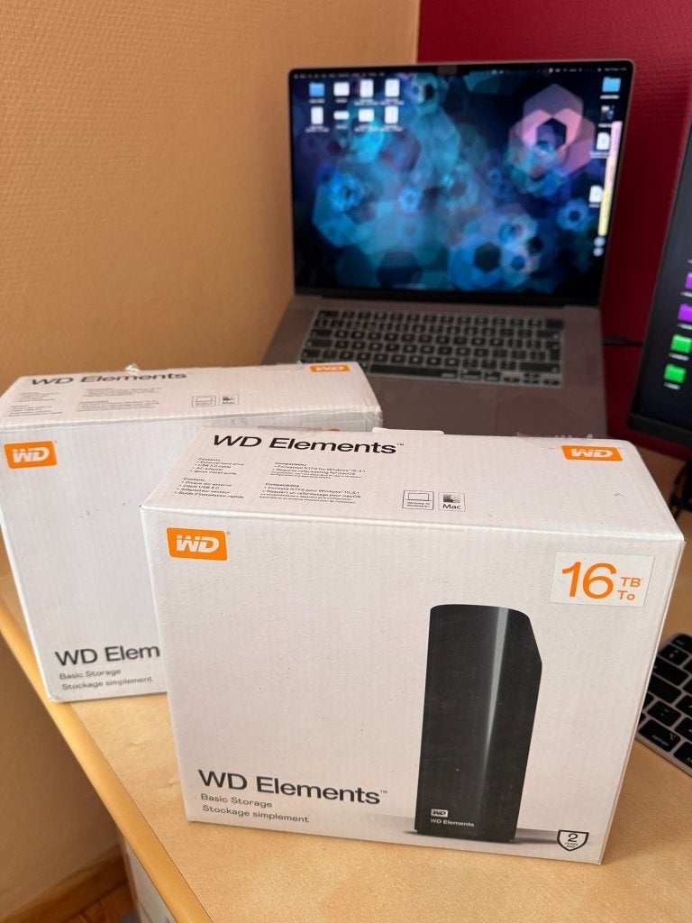 Western Digital Disque dur externe WD Elements 16 To USB 3.0, Western Digital, Enlèvement ou Envoi, HDD, Externe