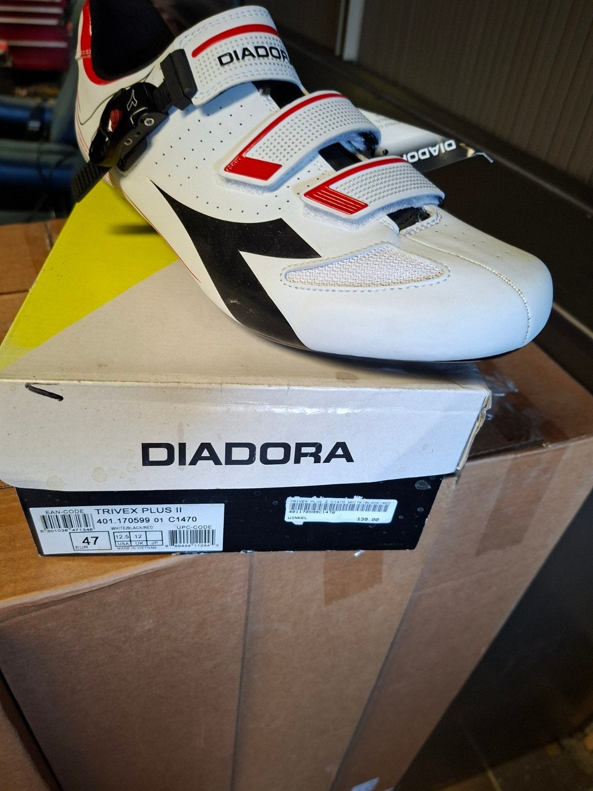 nieuwe fietsschoenen, Ophalen, Nieuw, Schoenen