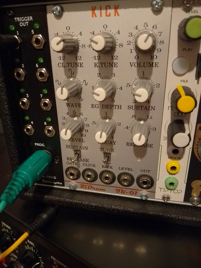 Eurorack Dijkstar RiDrum TK-01 - Jomox MBASE 11, Musique & Instruments, Enlèvement, Neuf