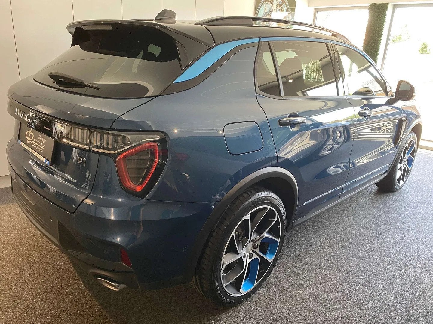 Lynk & Co 01 VERKOCHT!PHEV,NIEUW! Pano, 360camera,, Euro 6, Blauw, 5 zetels, 5 deurs