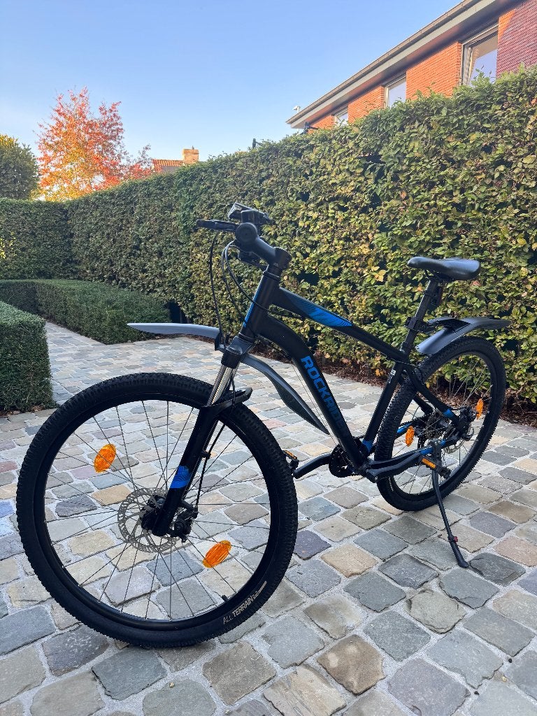 Mountainbike ST120 Rockrider - L 175-184 cm, Ophalen, Schijfrem