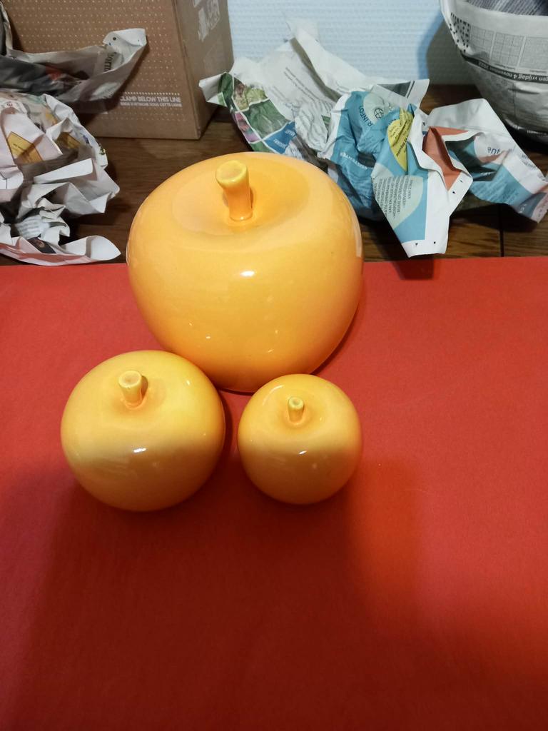 Decoratieve appels, Ophalen