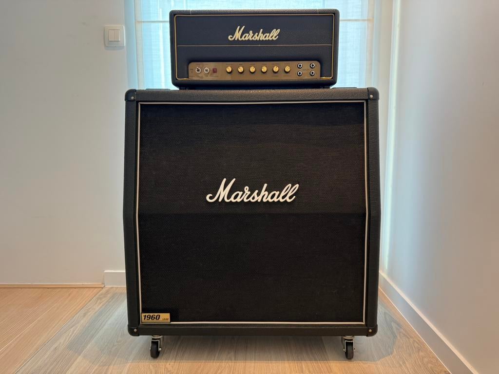 Marshall SV20h versterker en 1960a 4x12 kast, Muziek en Instrumenten, Versterkers | Bas en Gitaar, Ophalen, Zo goed als nieuw