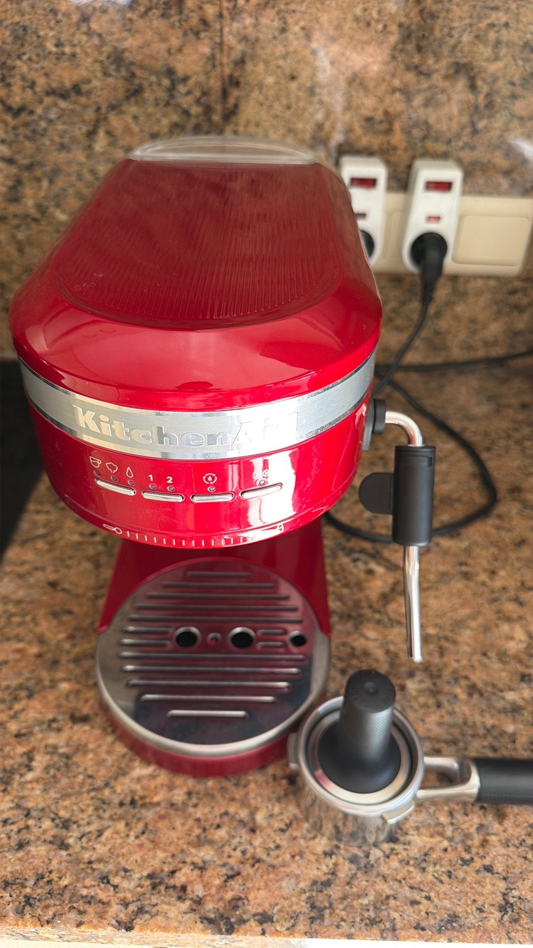 Kitchenaid artisan espresso machine, Ophalen, Gebruikt, Espresso apparaat, Afneembaar waterreservoir