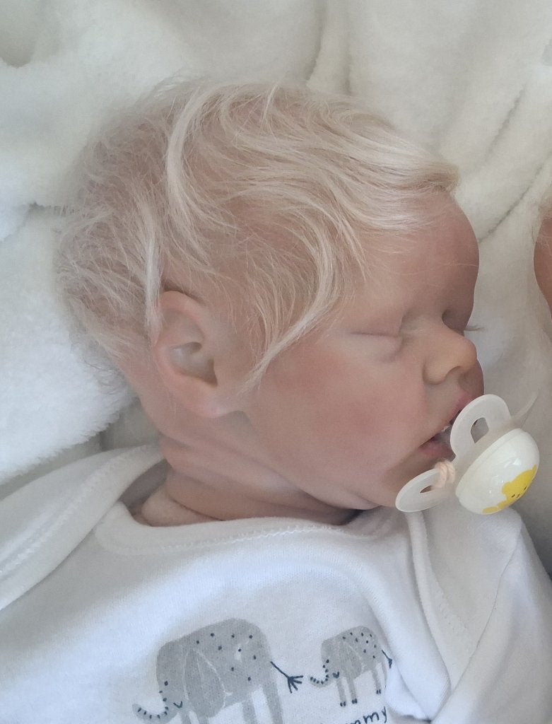 Reborn babypop, Ophalen of Verzenden, Nieuw, Babypop, Levensecht of Reborn