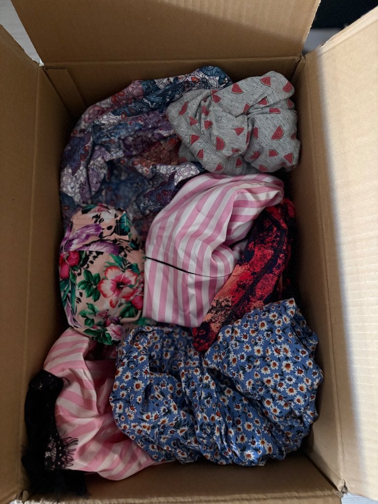 Mysterybox m 38 rokken, jurken, broeken, blouses, 40 stuks, Ophalen, Zo goed als nieuw, Maat 38/40 (M)