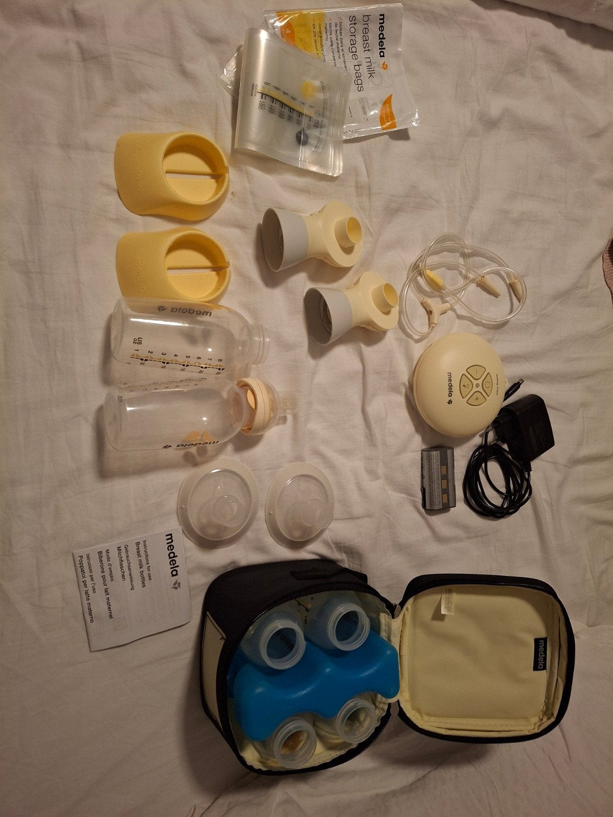 medela kolf swing maxi compleet met accessoires, Kinderen en Baby's, Babyvoeding en Toebehoren, Ophalen of Verzenden, Medela