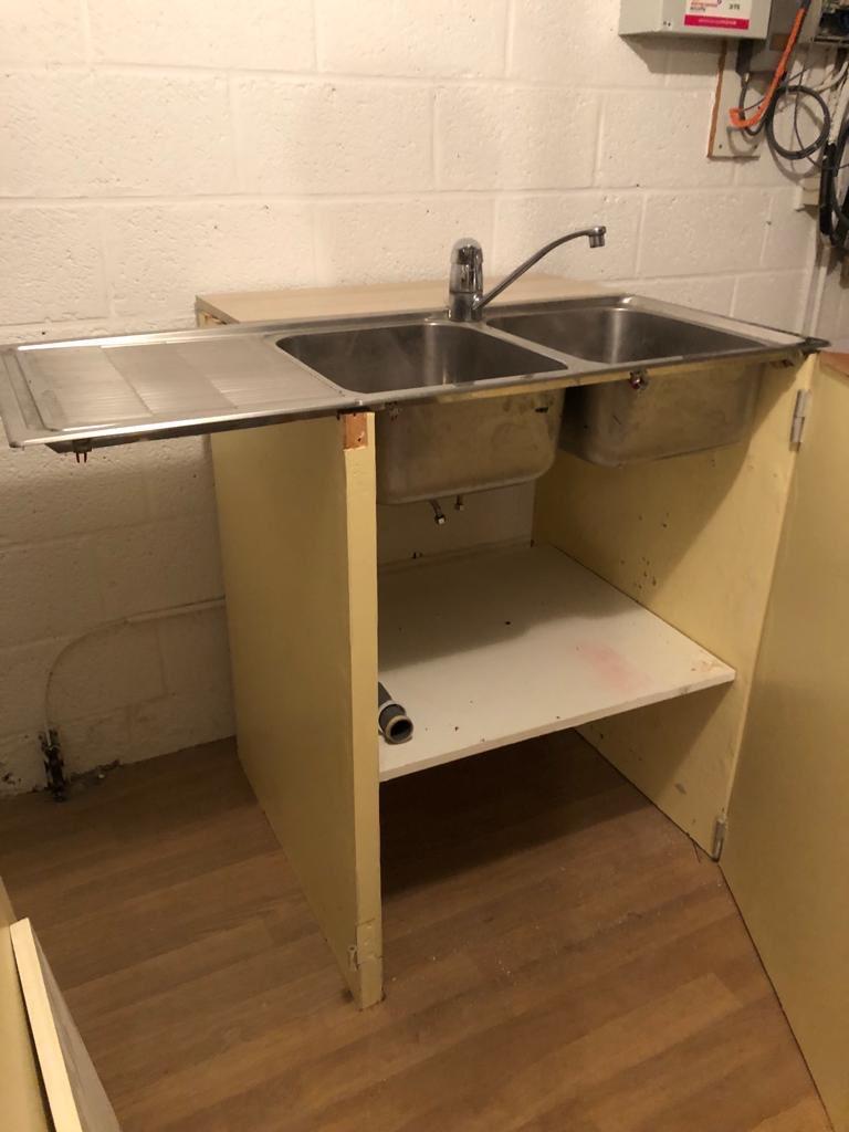 Evier de cuisine FRANKE, Maison & Meubles, Moins de 100 cm, 100 à 150 cm, Enlèvement, Utilisé