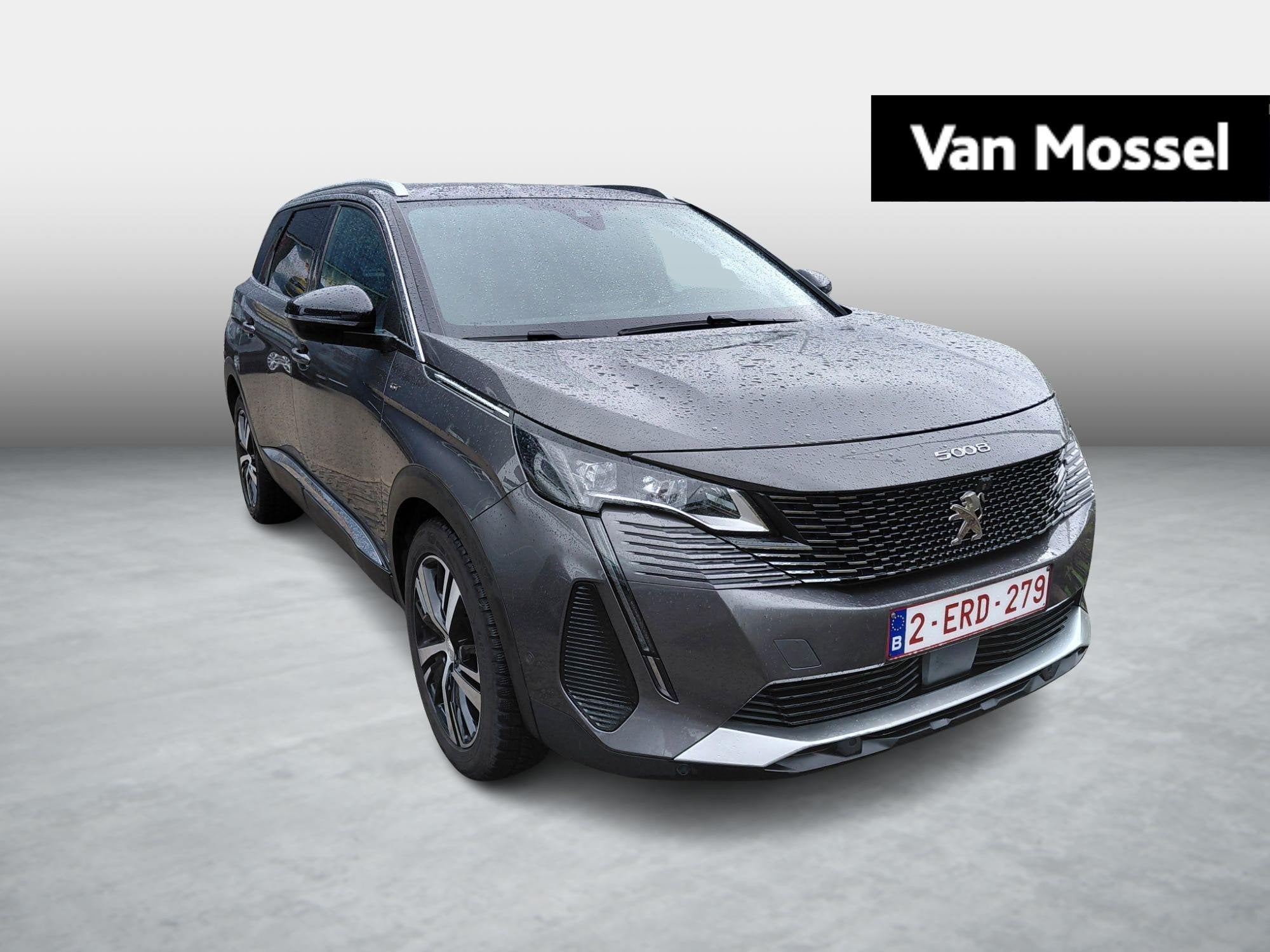 Peugeot 5008 1.5 BlueHDI GT, Argent ou Gris, Euro 6, Entreprise, 7 places