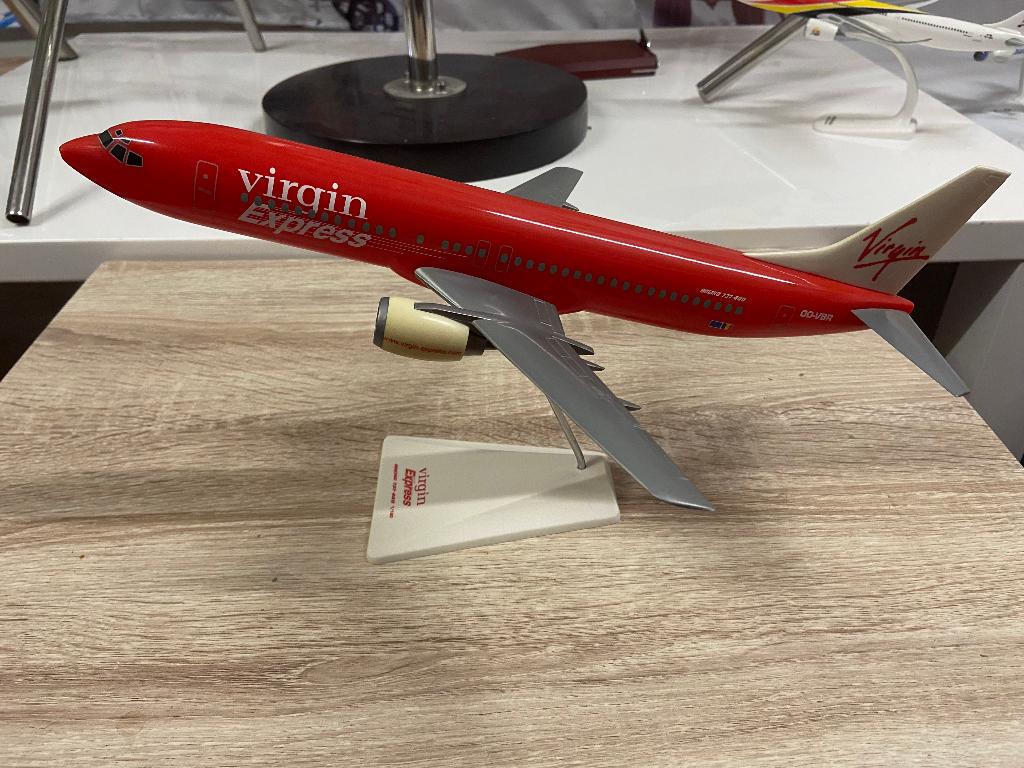 Virgin Express  B737, Ophalen of Verzenden, Zo goed als nieuw, Schaalmodel