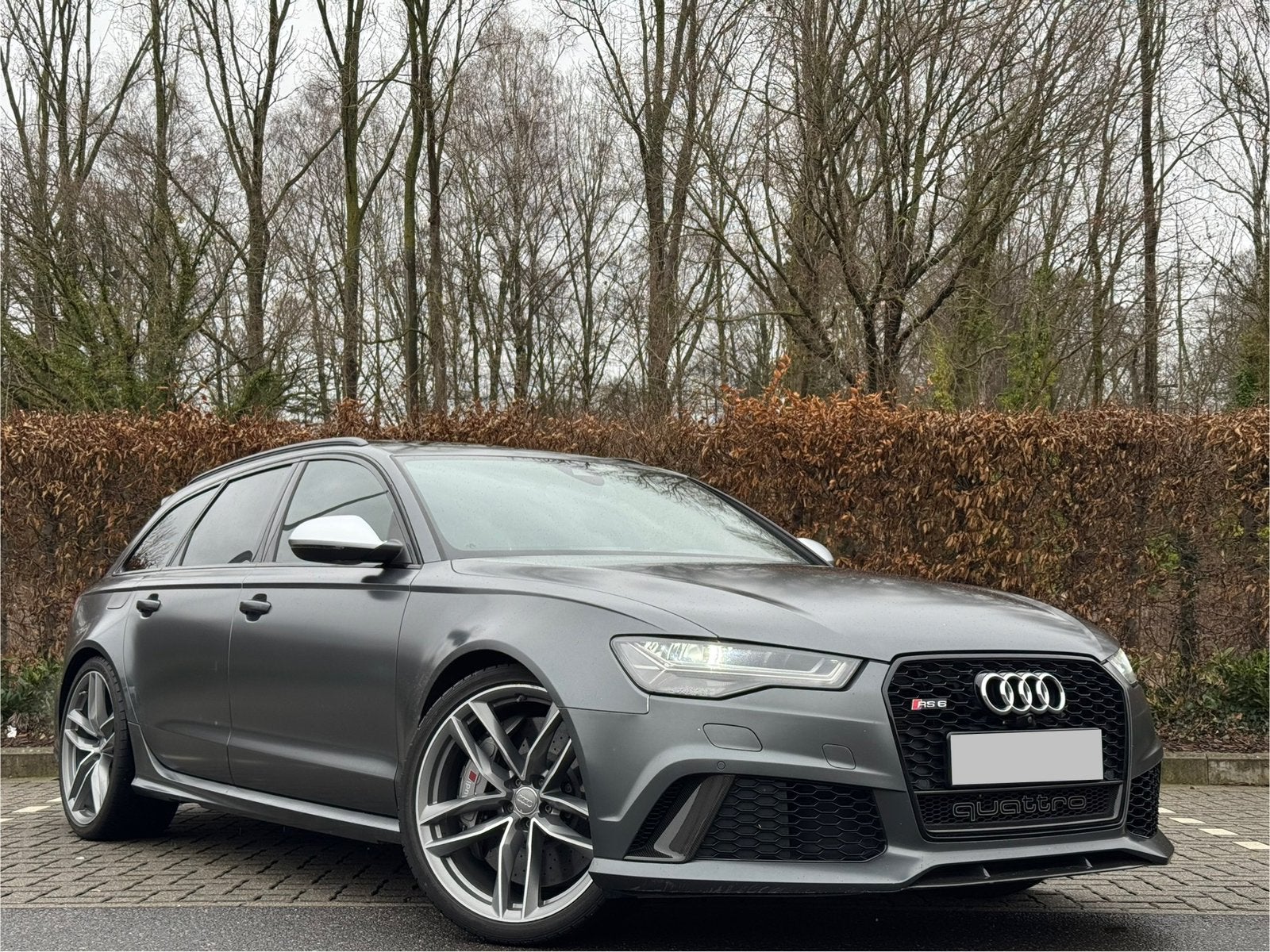 Audi RS6 C7 Quattro 4.0 V8 BiTurbo 560 PK | 2016 | 106.000KM, Autos, Cuir, Argent ou Gris, Achat, Euro 6