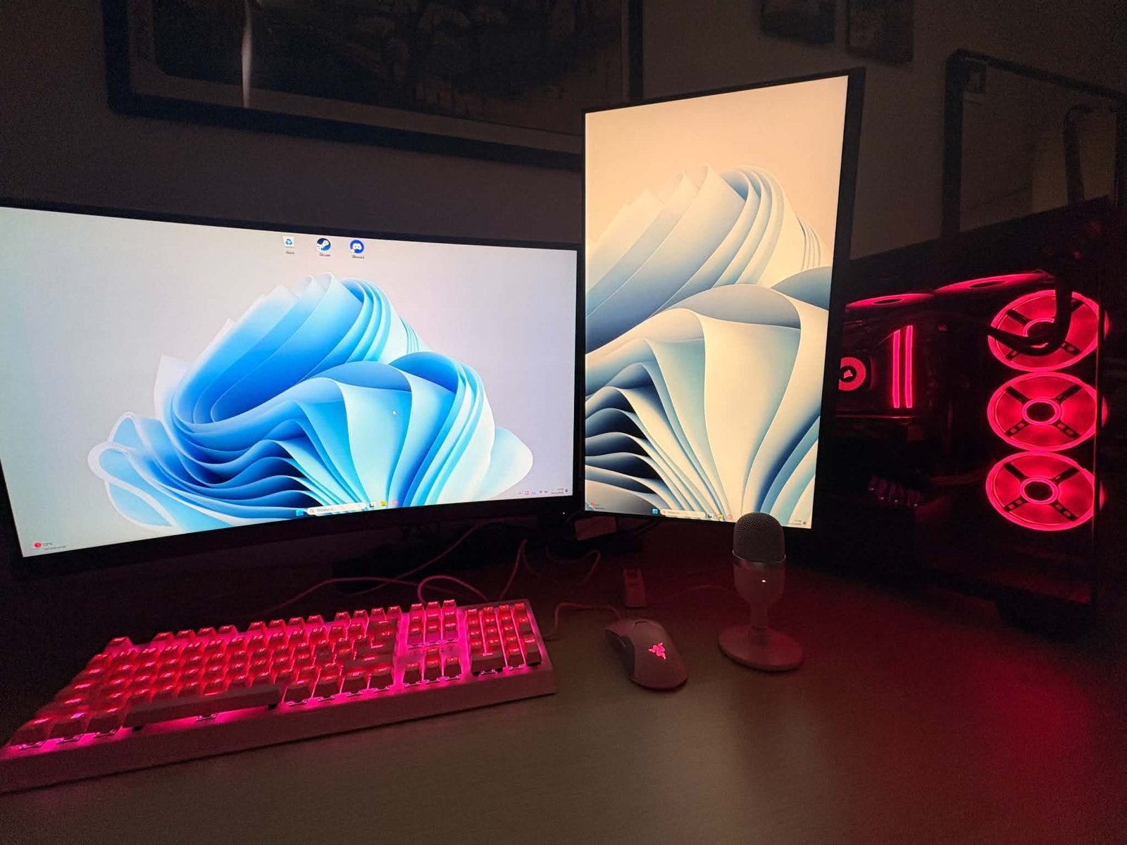 Complete Gaming PC Set –High-End Setup! (Ook los te koop), Ophalen, Zo goed als nieuw, Gaming, SSD