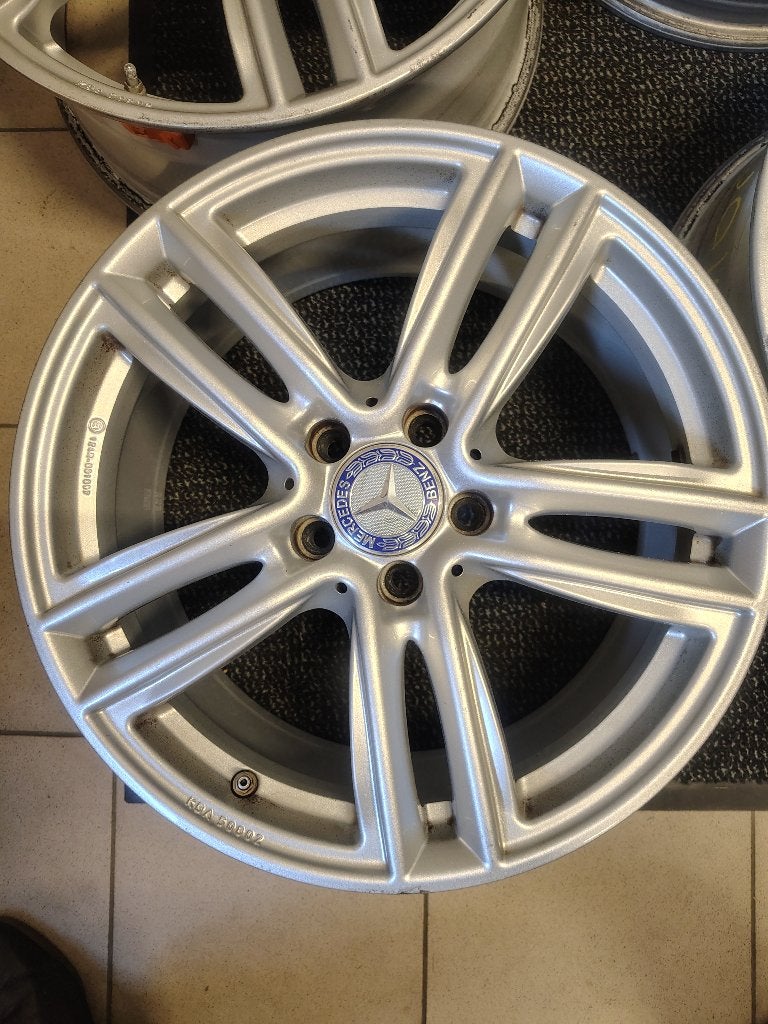 4 jantes en alliage 18" 8 " pas 5 x 112, Autos : Pièces & Accessoires, Pneus & Jantes, Enlèvement, 18 pouces, Jante(s)