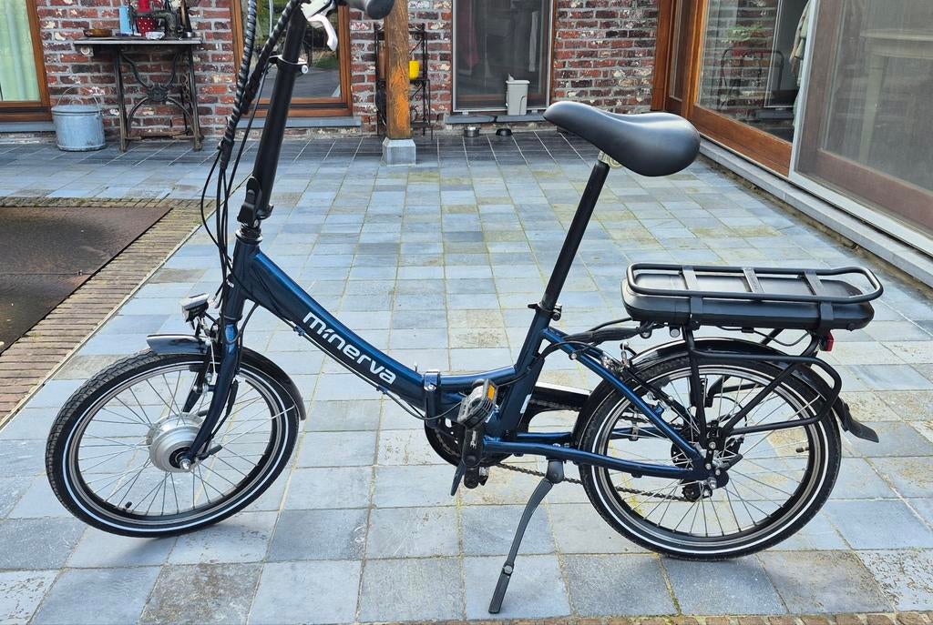 Minerva electrische plooifiets., Ophalen, Zo goed als nieuw, Overige merken
