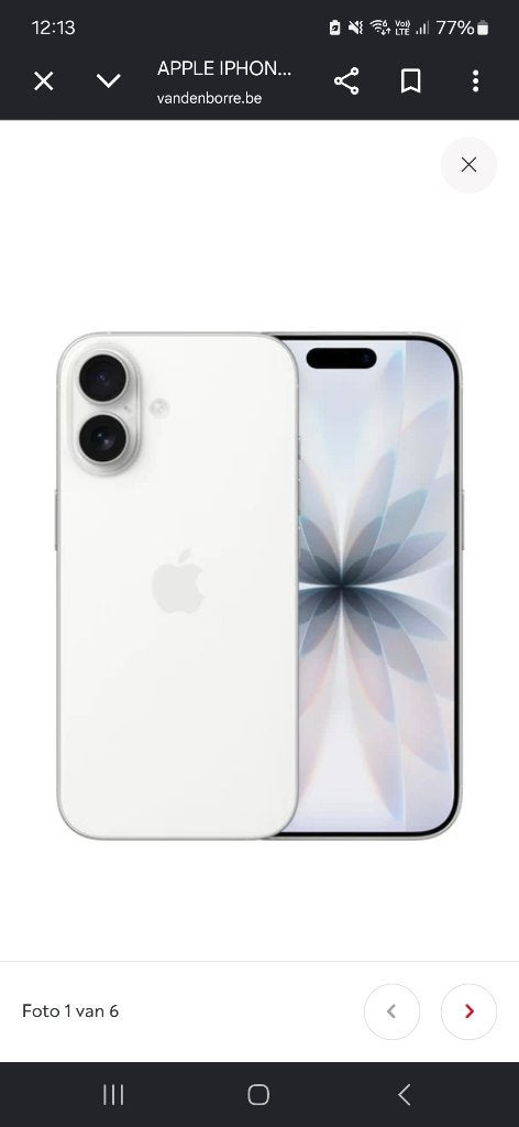 Iphone 17, Enlèvement, Neuf, Blanc, Sans abonnement
