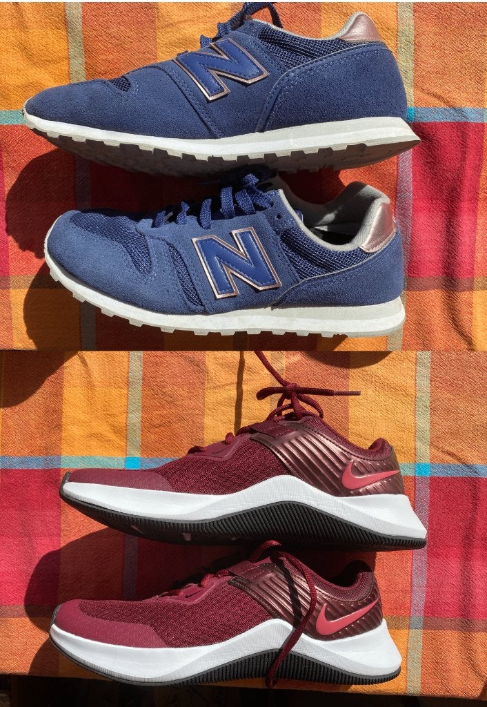 Sneakers voor dames, New Balance of Nike, ANDERE, Overige kleuren, Ophalen of Verzenden, Zo goed als nieuw