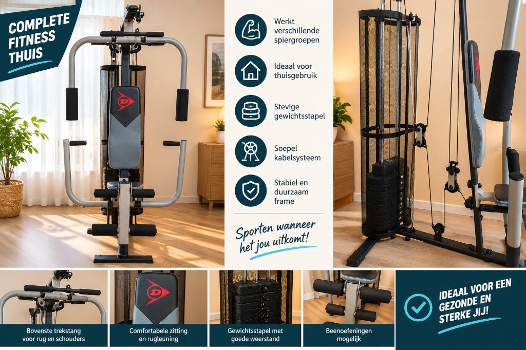 Dunlop Home Gym, Enlèvement, Comme neuf, Dos, Autres types
