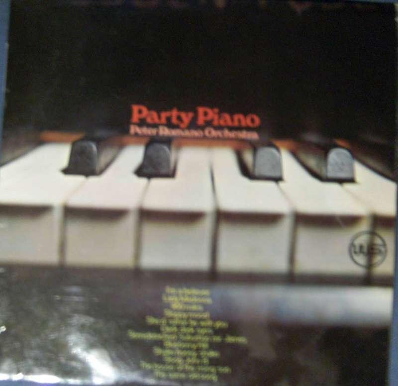 LP Party Piano - Peter Romano, CD & DVD, Vinyles | Pop, Comme neuf, Compilation, 12 pouces, Enlèvement ou Envoi