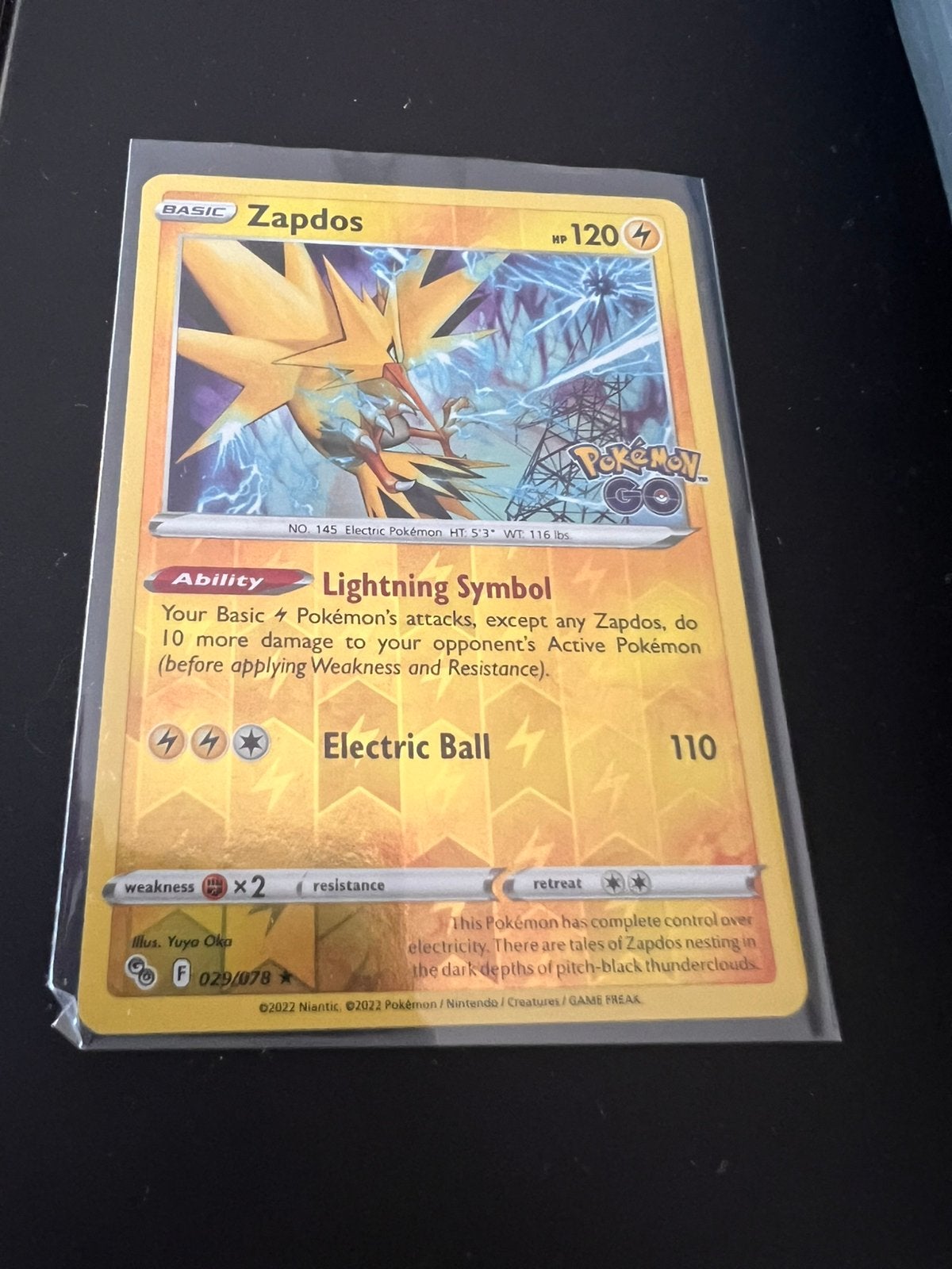 Zapdos 029/078, Ophalen of Verzenden, Zo goed als nieuw