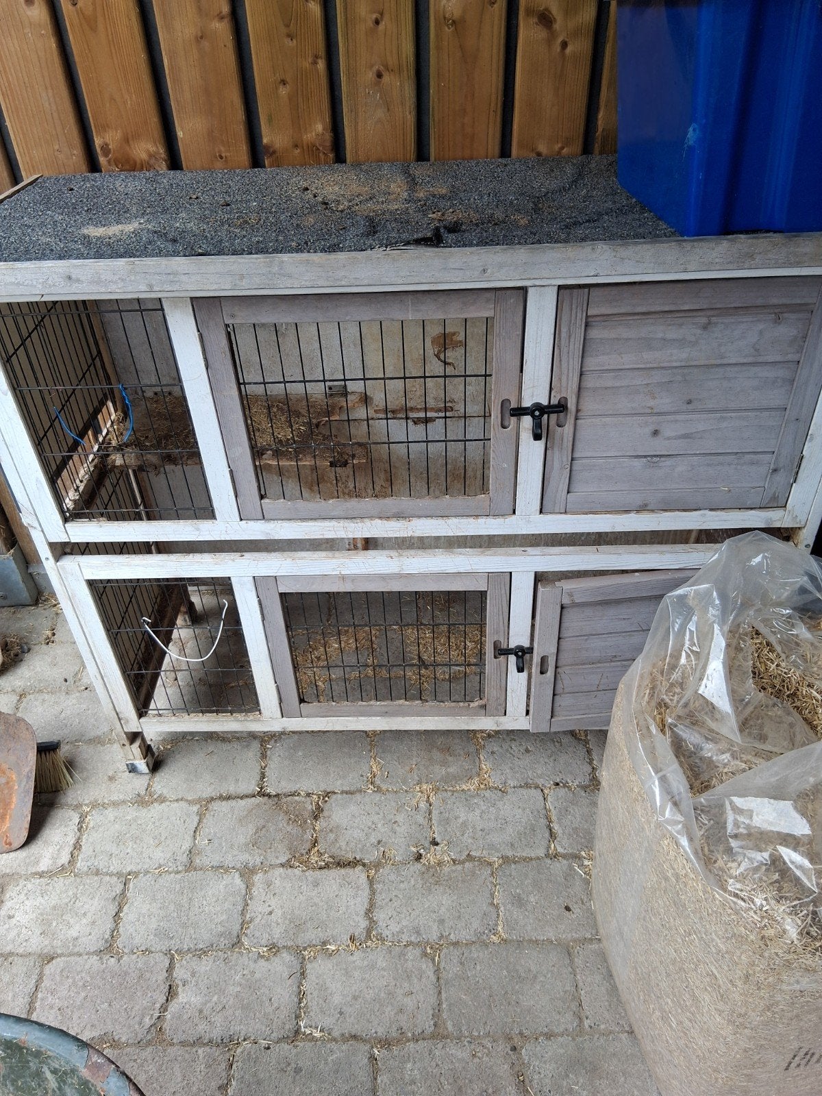 Cage à lapin double à vendre, Animaux & Accessoires, Enlèvement, Cage