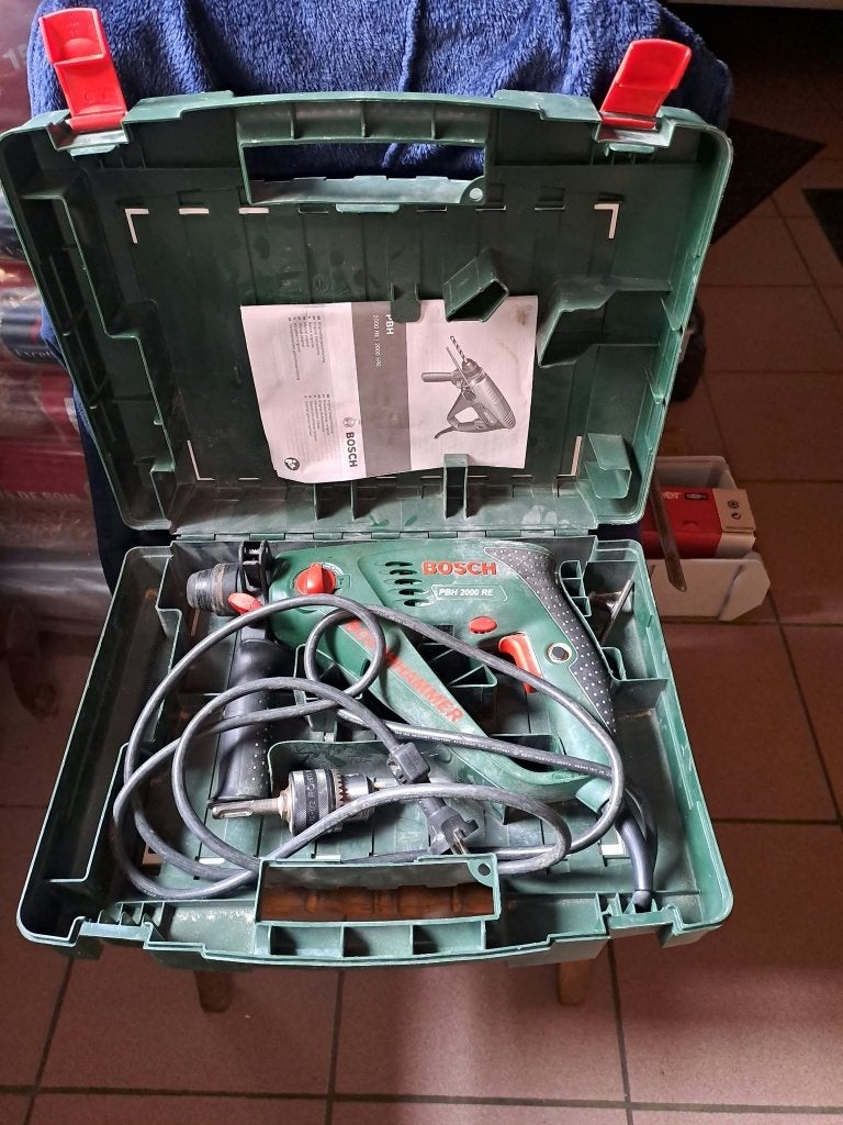 Perforateur burineur Bosch PBH 2000 RE, Enlèvement, Utilisé, Marteau perforateur et/ou Marteau piqueur, Mécanisme de percussion