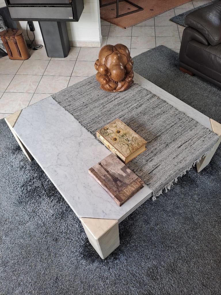 Marmeren salontafel, Marmer, Moins de 50 cm, 50 à 100 cm, Enlèvement