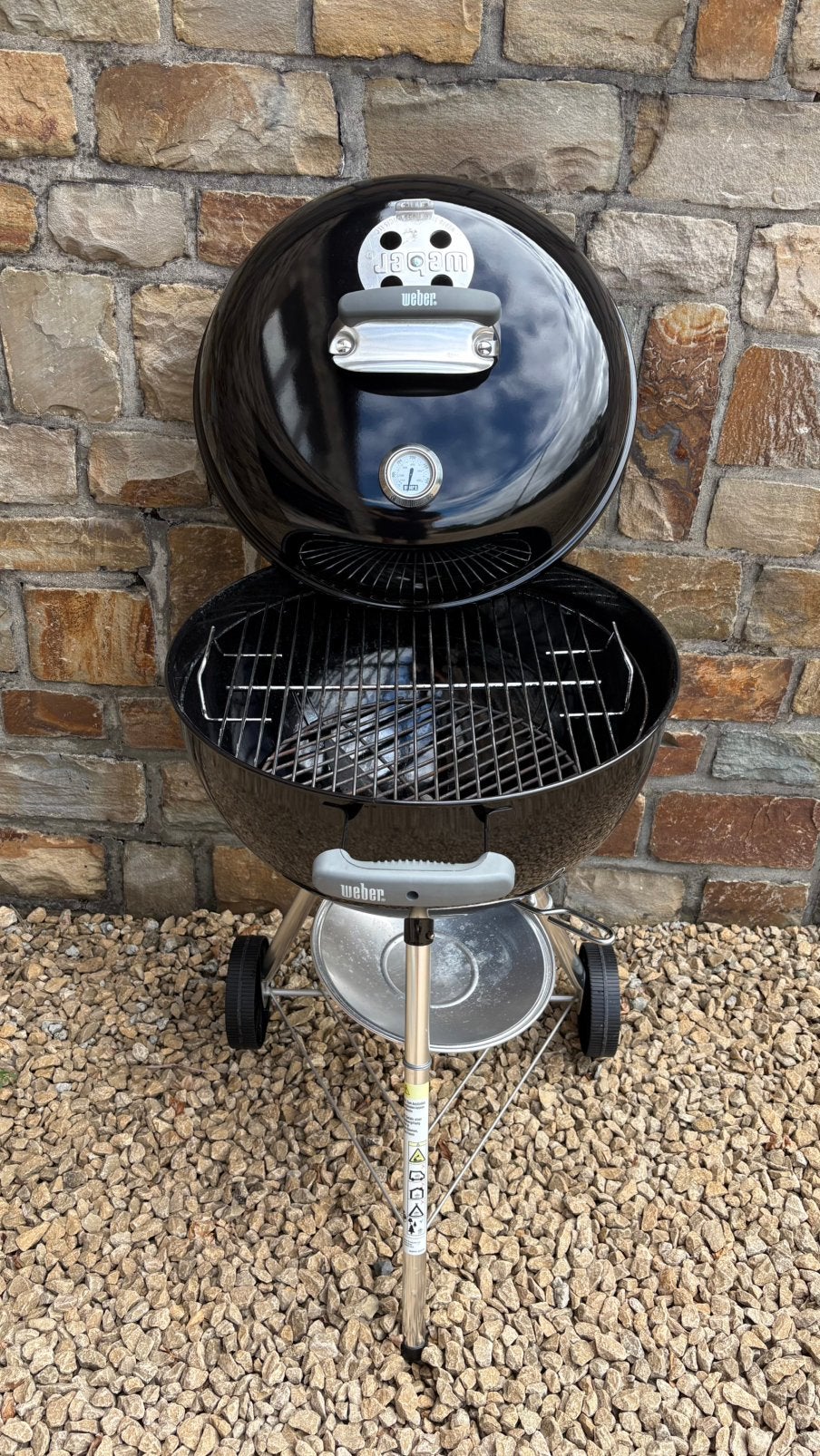 Barbecue weber sur roulette, Enlèvement, Comme neuf, Avec accessoires