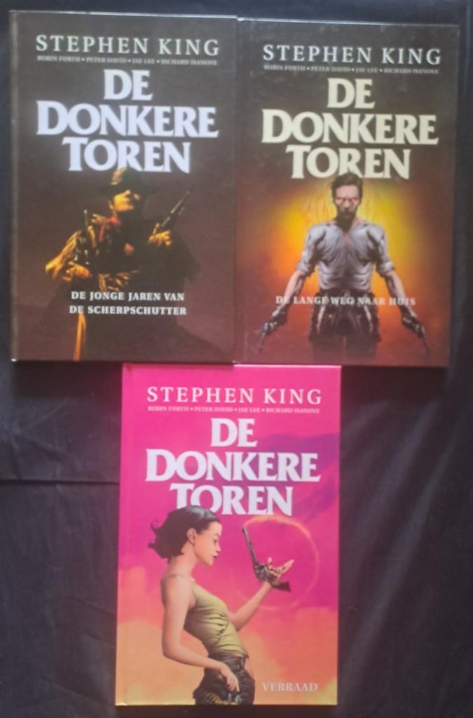 De Donkere Toren deel 1-2-3, Boeken, Ophalen of Verzenden