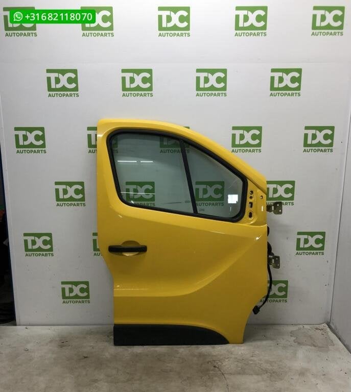 Renault Trafic ('14-'21) Voorportier rechts geel, Enlèvement ou Envoi, Renault, Utilisé, Porte