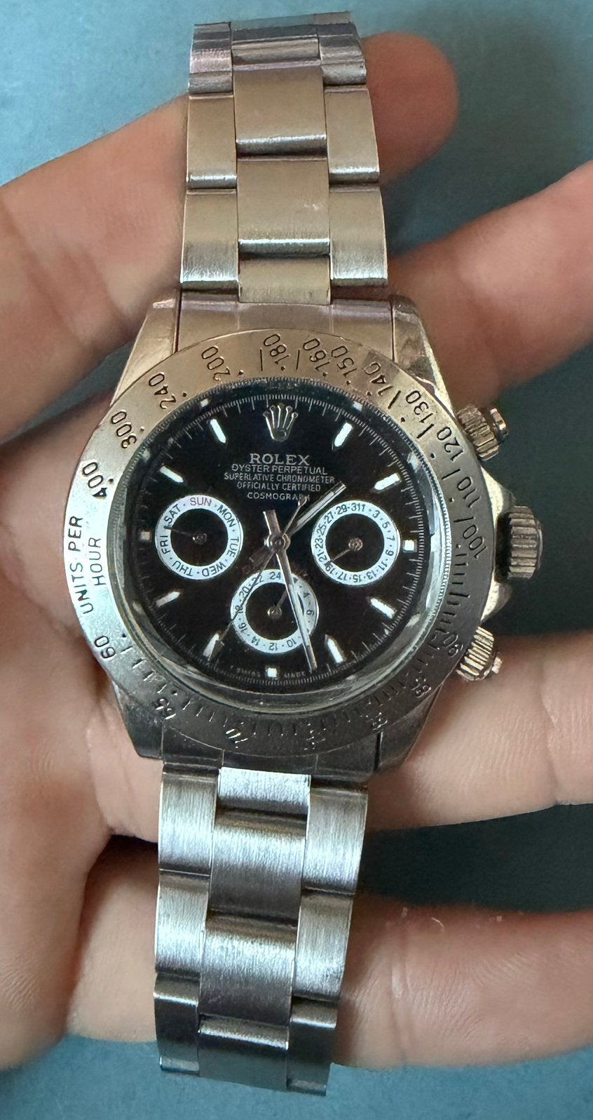 Luxe copy rolex, Enlèvement ou Envoi, Comme neuf, Rolex