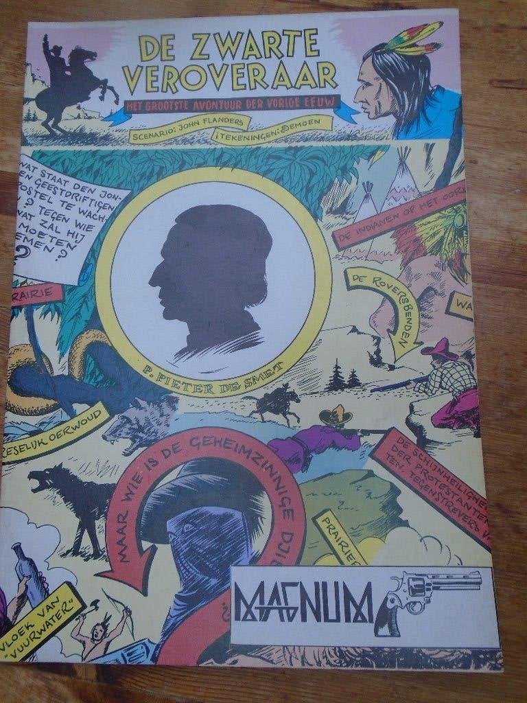 magnum : de zwarte veroveraar, Boeken, Gelezen, Demoen renaat, Eén stripboek, Ophalen of Verzenden