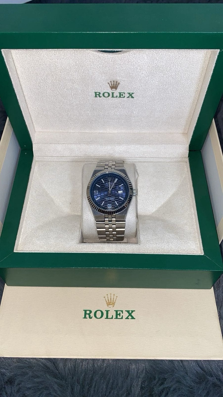 Horloge heren ROLEX TE KOOP!!, Ophalen of Verzenden, Zo goed als nieuw, Zilver, Rolex