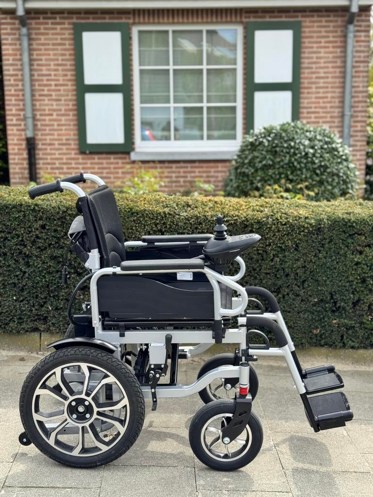 Inklapbaar Elektrische Rolstoel lichtgewicht rolwagen, Ophalen of Verzenden, Inklapbaar, Zo goed als nieuw, Elektrische rolstoel