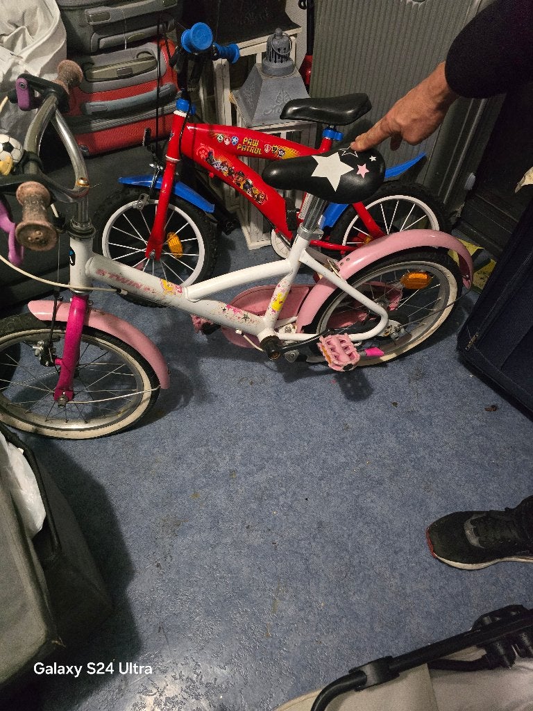 Velo, Frein sur jante, Stabilisateurs, Enlèvement, Utilisé