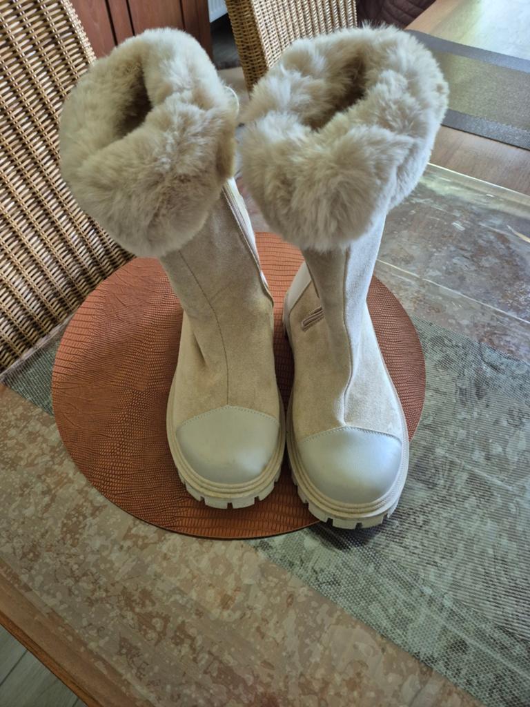 Winter botjes, Ophalen, Beige