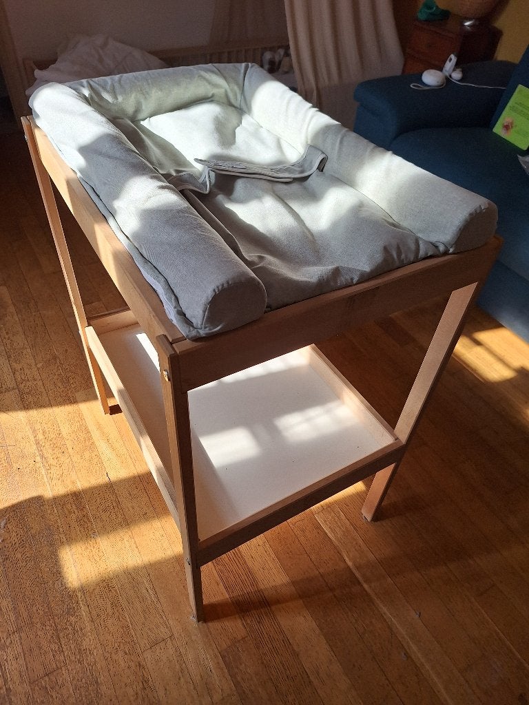 Table à langer avec matelas Candide expert, Enfants & Bébés, Enlèvement, Comme neuf, Autres types